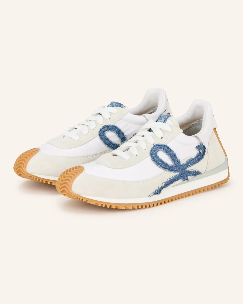 Loewe Sneaker Flow Runner 2.0 weiss Creme