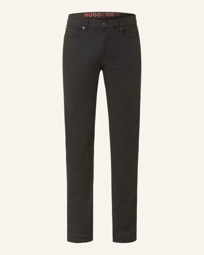 HUGO BOSS Jeans HUGO Slim Fit Schwarz