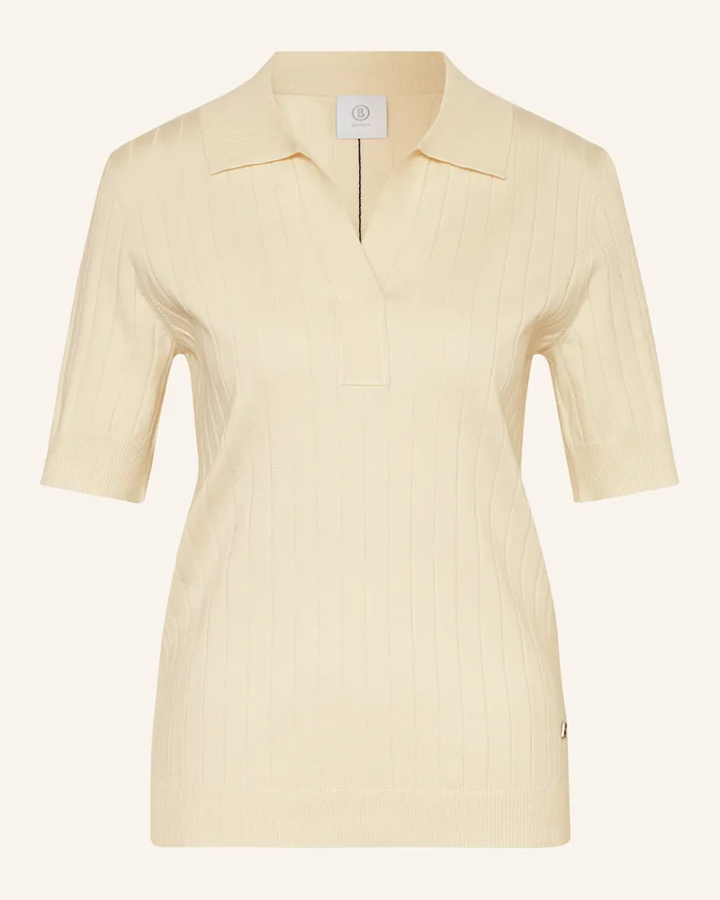 Bogner Strickshirt JUNE mit Seide Ecru
