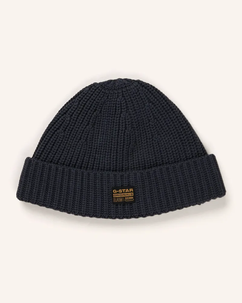 G-STAR RAW Mütze Dunkelblau