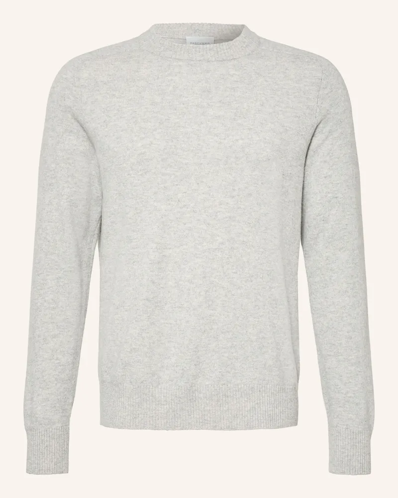 Profuomo Pullover grau Hellgrau