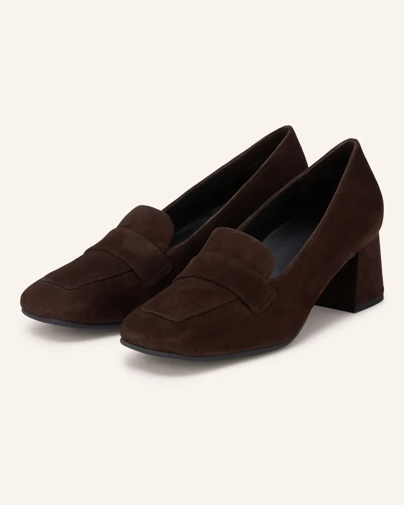 paul green Pumps braun Dunkelbraun