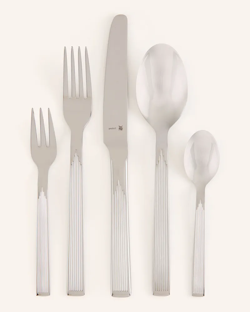 WMF 66-Tlg. Besteck-Set Art Deco silber Silber