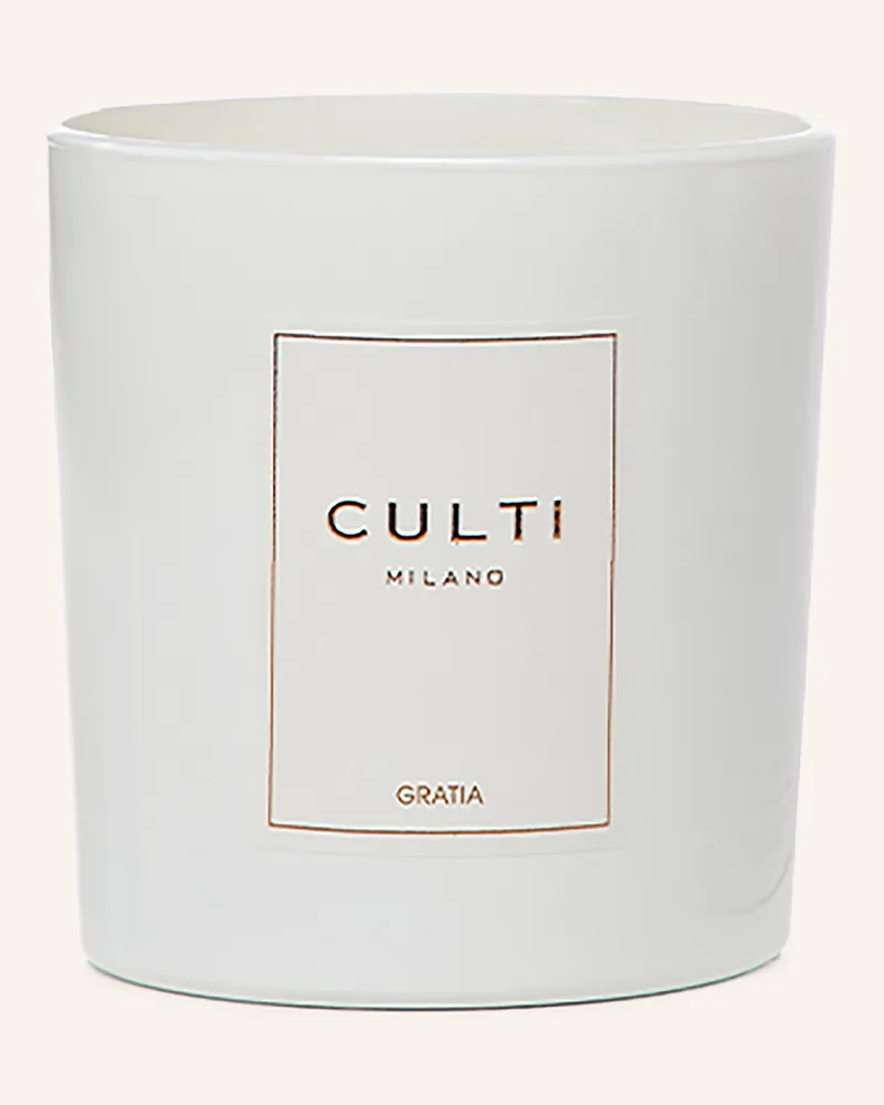 Culti Duftkerze Grata weiss Weiss