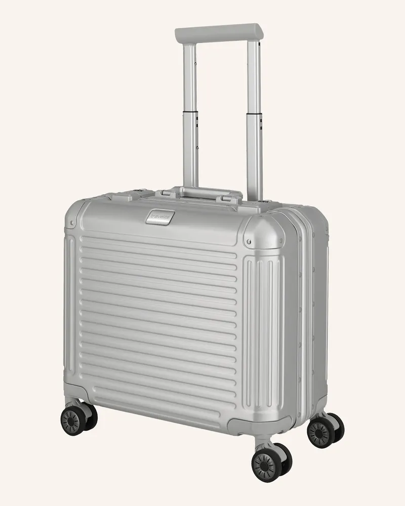 Travelite Business-Trolley NEXT Silber