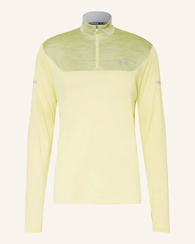 Under Armour Longsleeve Ua Tech™ Utility gruen Gelb