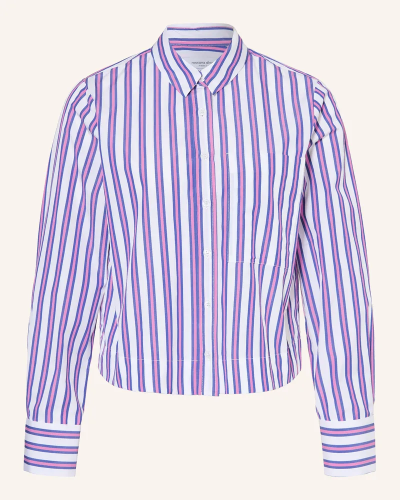 Rossana Diva Hemdbluse pink Weiss