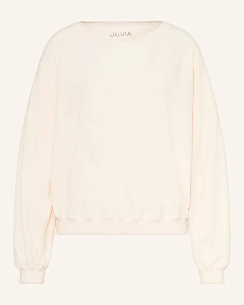 Juvia Sweatshirt Milena Aus Nicki weiss Ecru