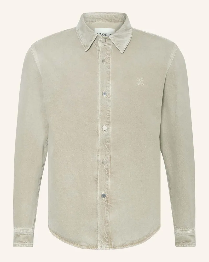 Closed Jeanshemd Comfort Fit Gruen