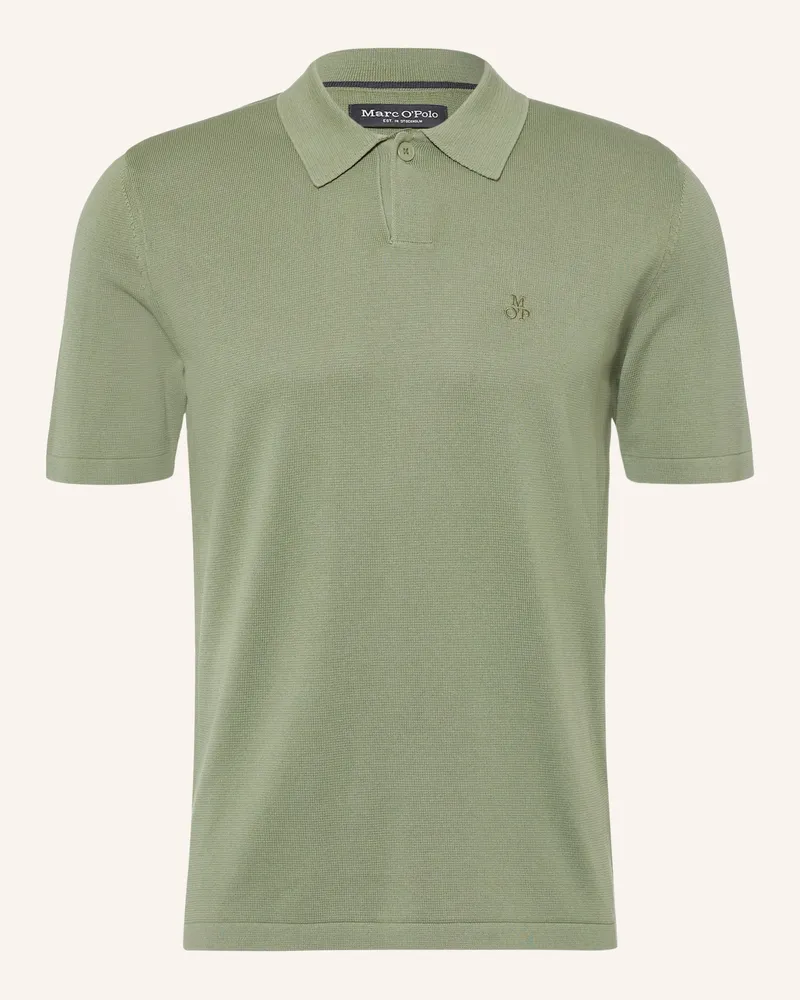 Marc O'Polo Piqué-Poloshirt gruen Grün