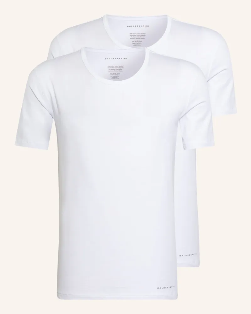 Baldessarini 2er-Pack T-Shirts weiss Weiss