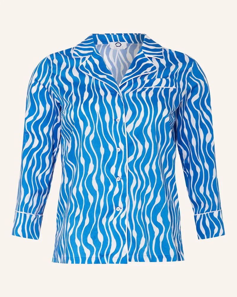 Marina Rinaldi Bluse Fresis blau Blau