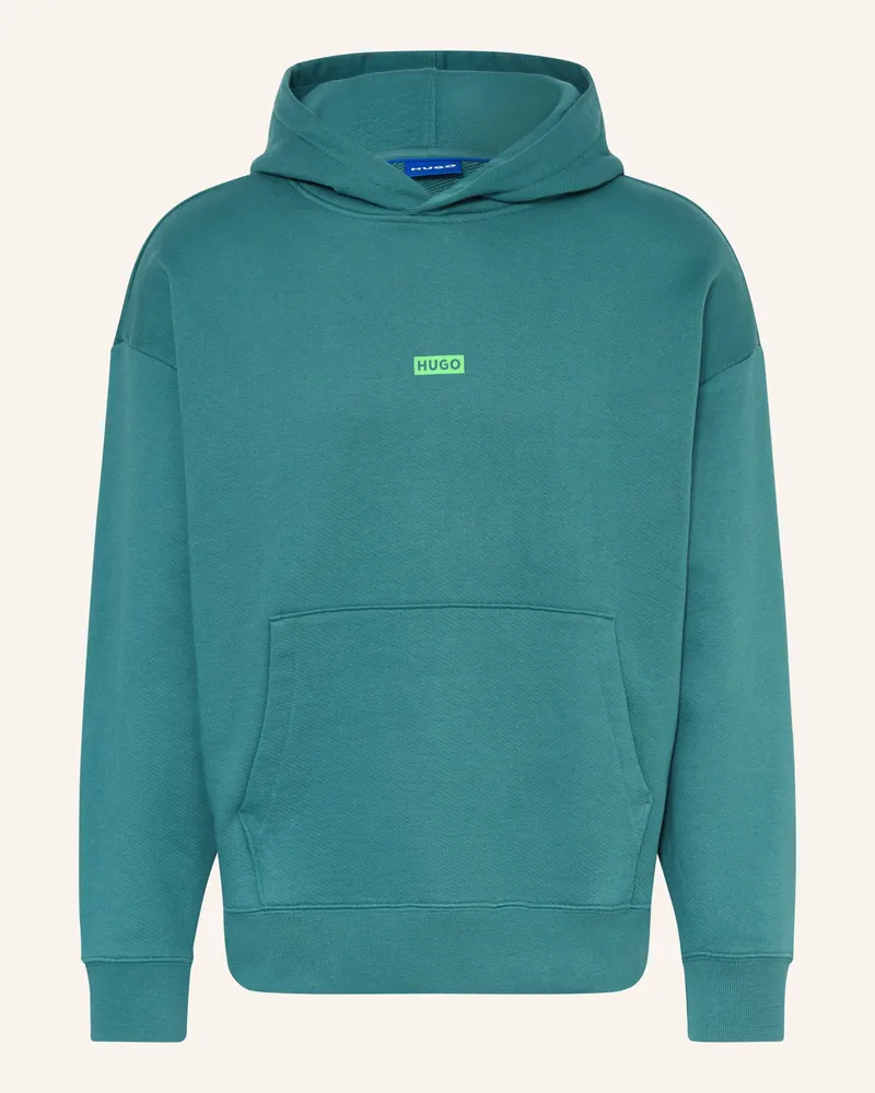 HUGO BOSS Hoodie Nazardo blau Türkis