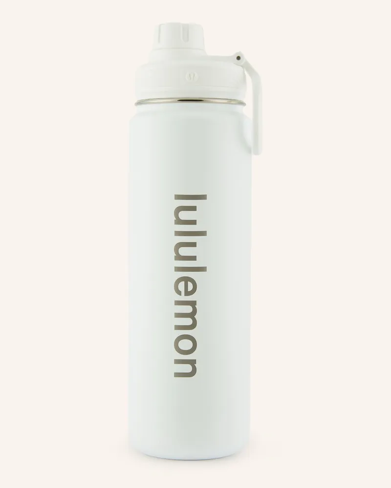LULULEMON Isolierflasche Back To Life weiss Weiss