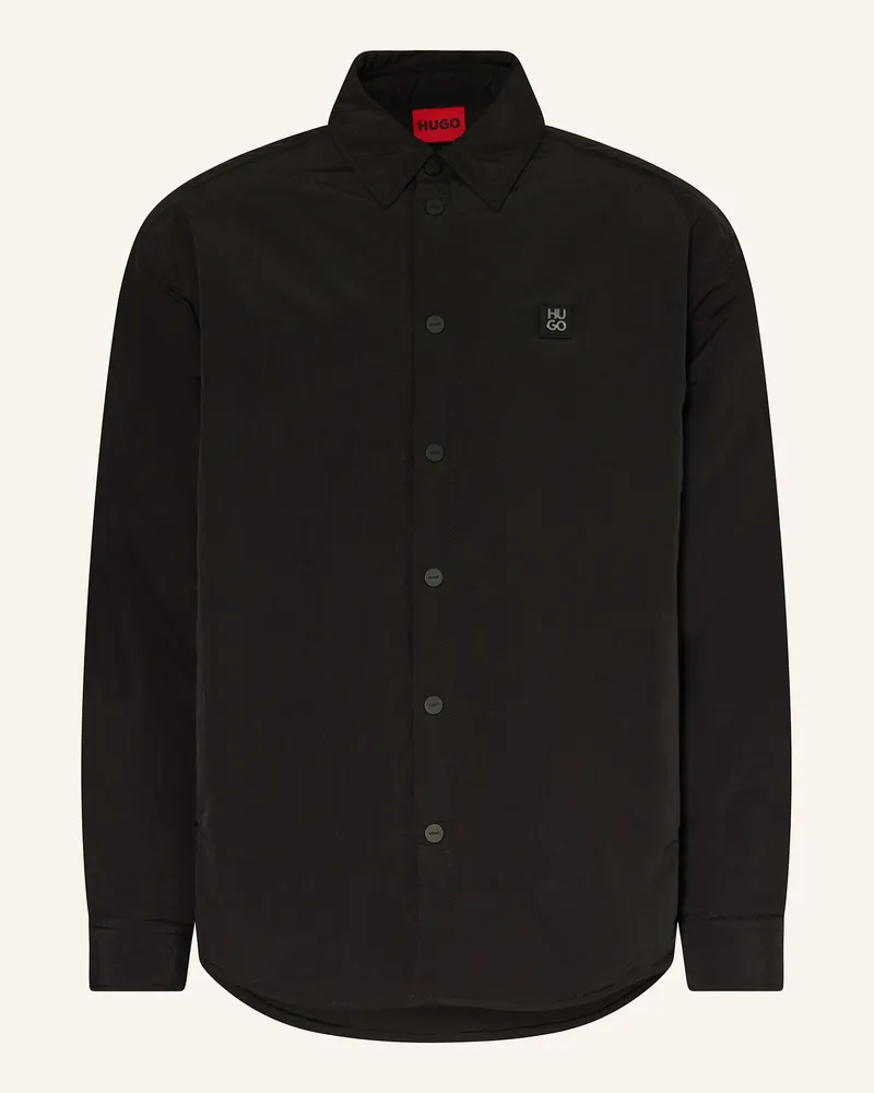 HUGO BOSS Overjacket ELLISOE Schwarz