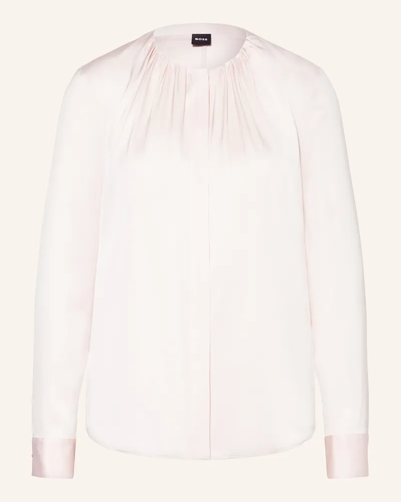 HUGO BOSS Seidenbluse BANORAH Hellrosa