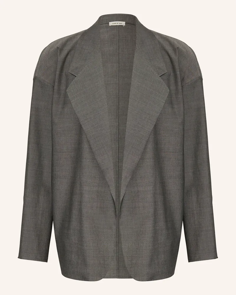 Fear of God Sakko Extra Slim Fit Grau