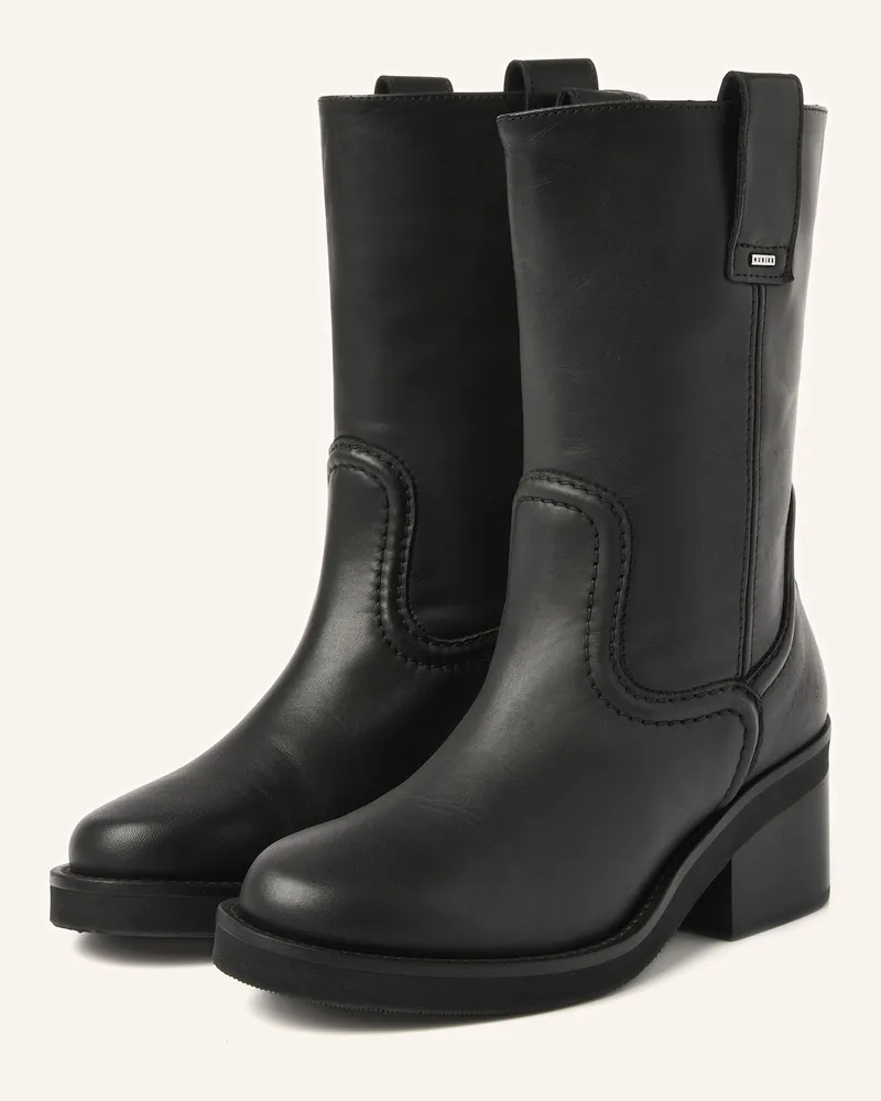 Nubikk Stiefel CASSY SLOUCH Schwarz