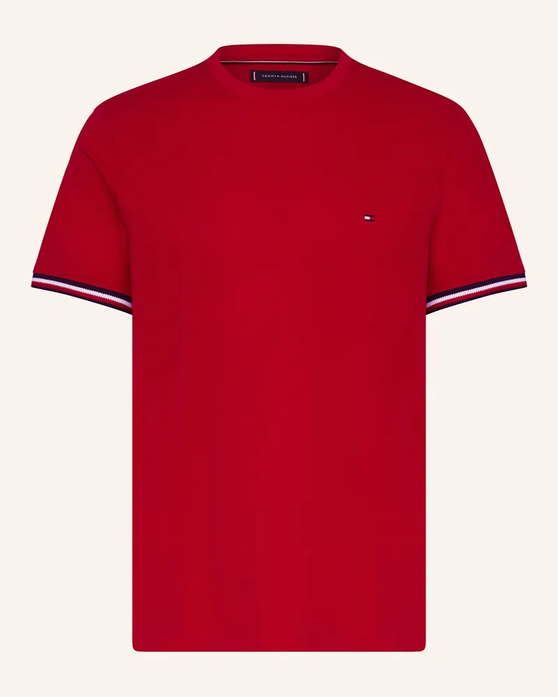 Tommy Hilfiger T-Shirt aus Piqué Rot