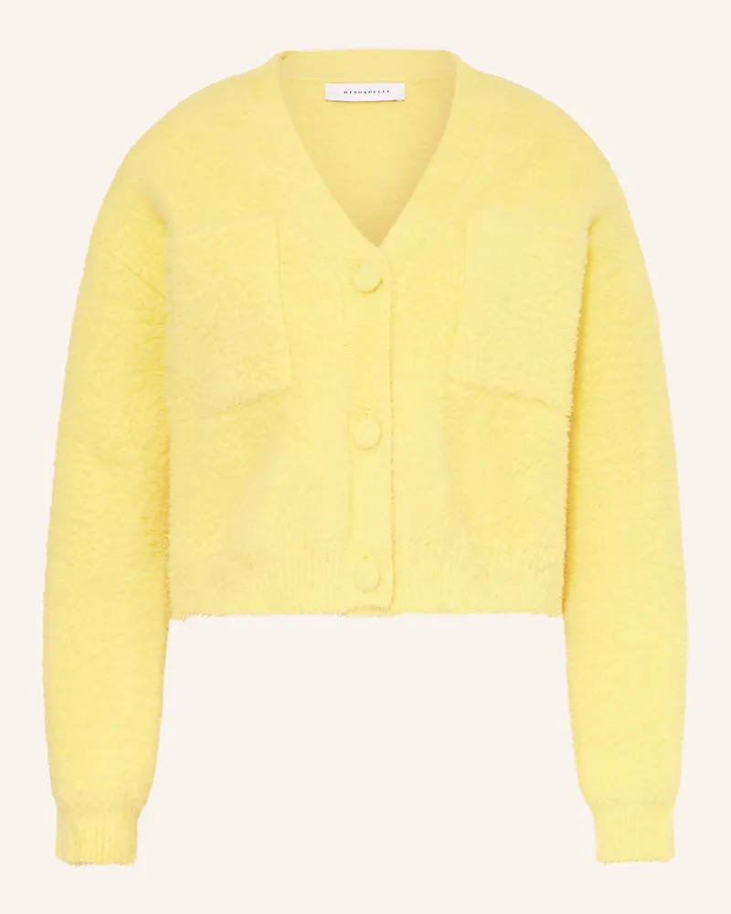 RINO & PELLE Strickjacke Gelb