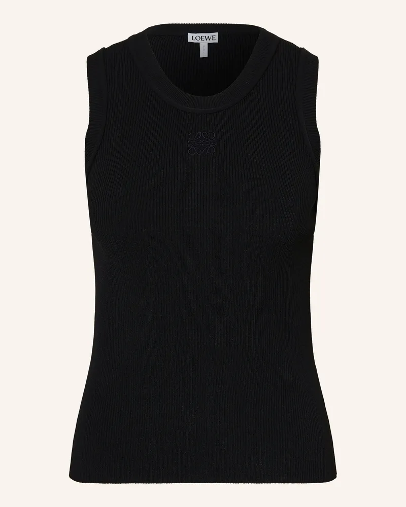 Loewe Stricktop Schwarz