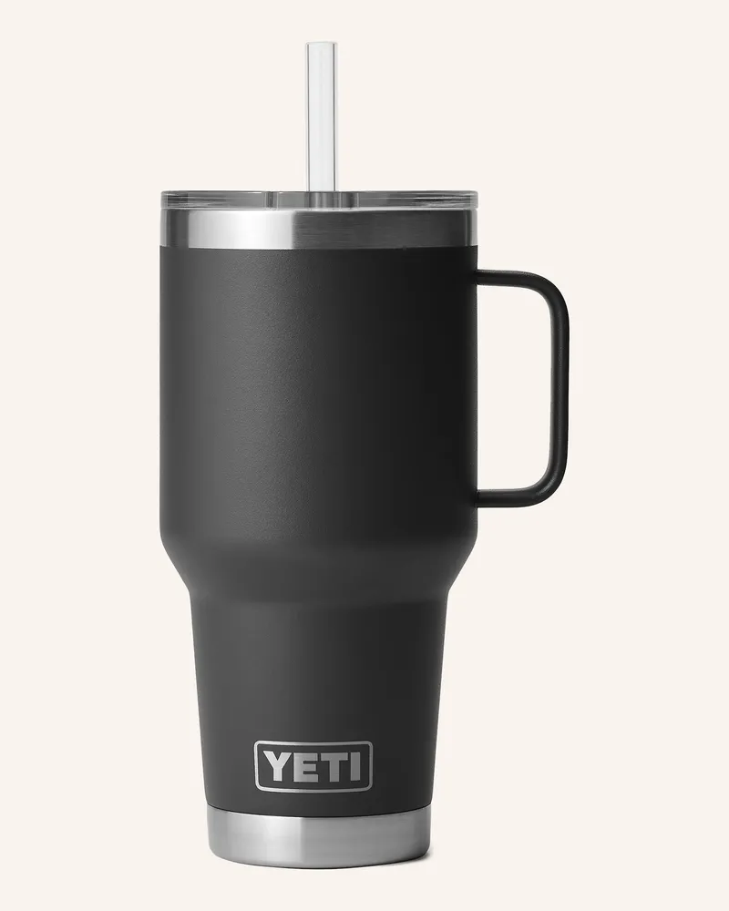Yeti Thermobecher RAMBLER Schwarz