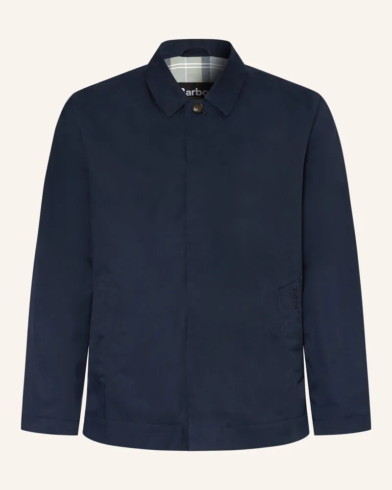 Barbour Overjacket Roking Waterproof blau Dunkelblau
