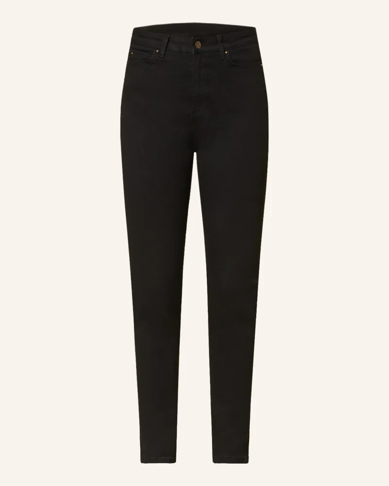 HOBBS London Skinny Jeans GIA mit Shaping-Effekt Schwarz