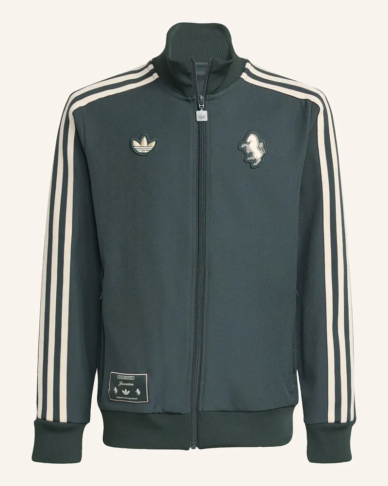 adidas JUVENTUS TURIN TERRACE ICONS TRACK TOP KINDER Grün
