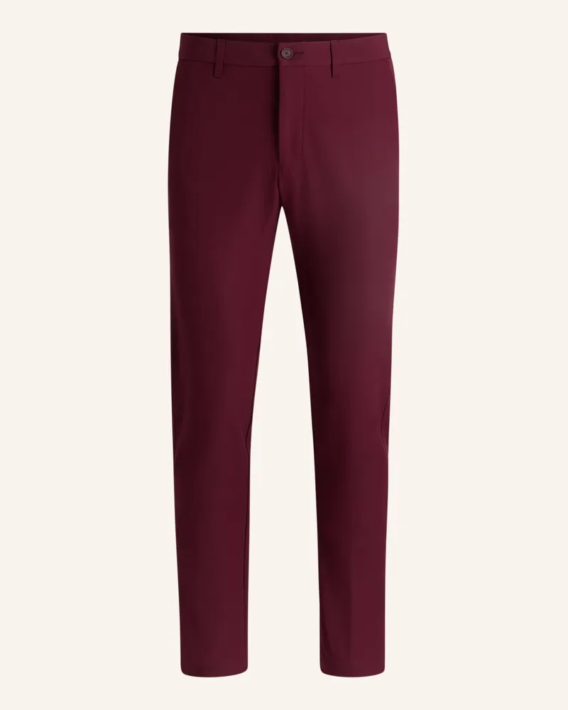 HUGO BOSS Chino COMMUTER Slim Fit Rot