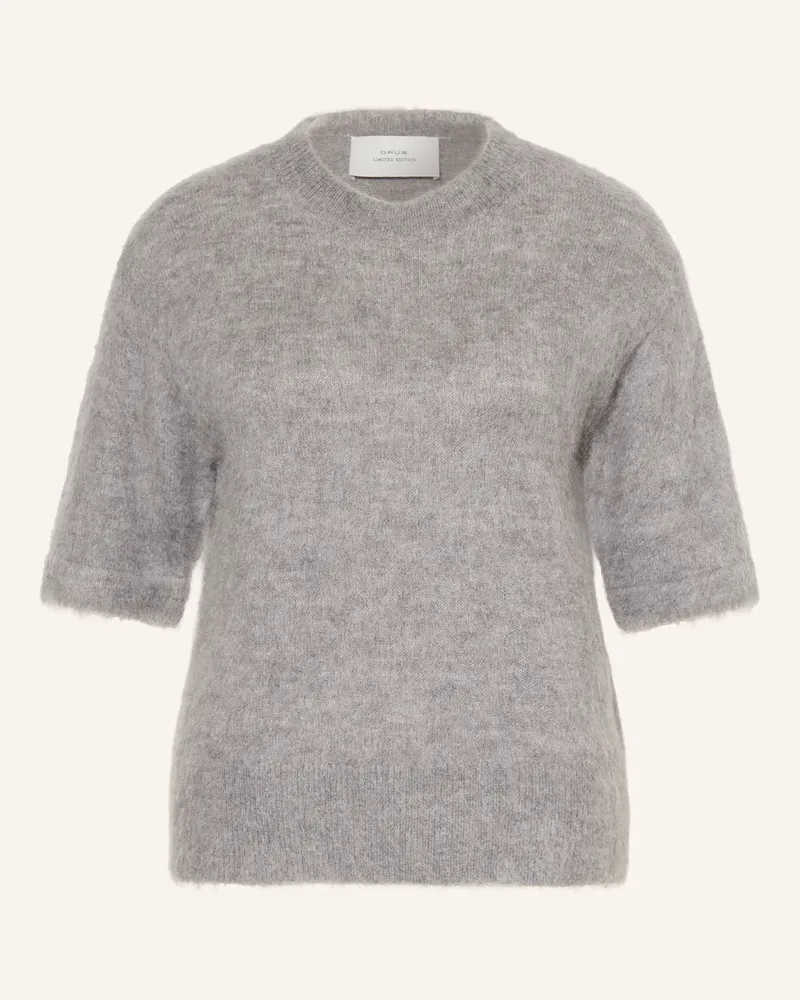 OPUS Strickshirt Pammi grau Grau