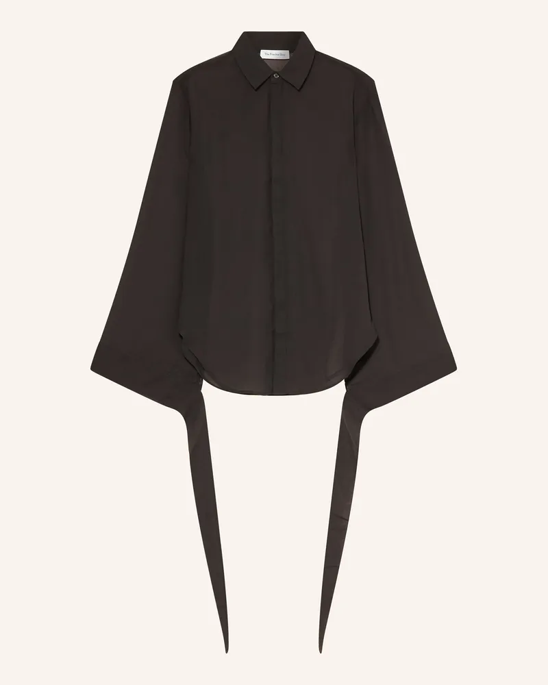 FRANKIE Shop Hemdbluse VERLIN Schwarz