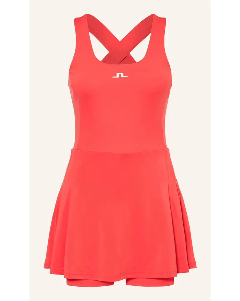 J.Lindeberg Tenniskleid Rot