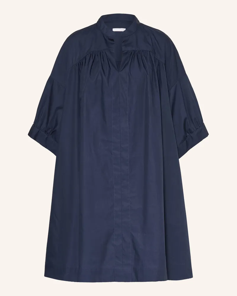 Robert Friedman Oversized-Kleid mit 3/4-Arm Dunkelblau