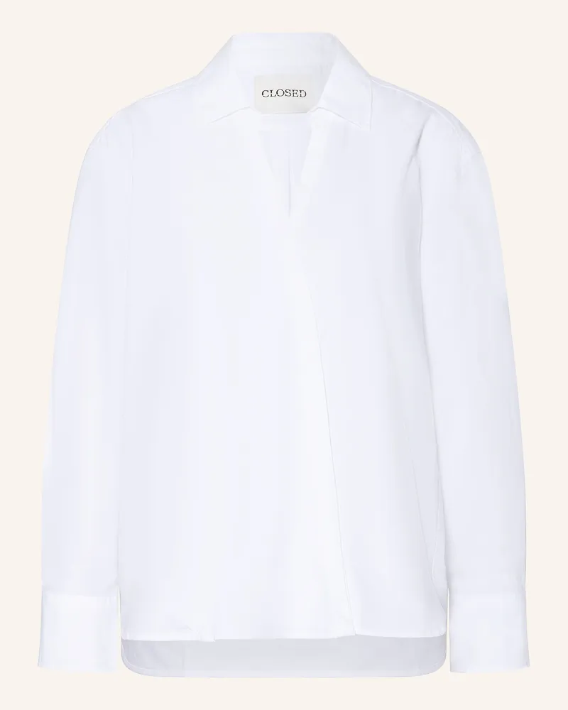 Closed Bluse Weiss
