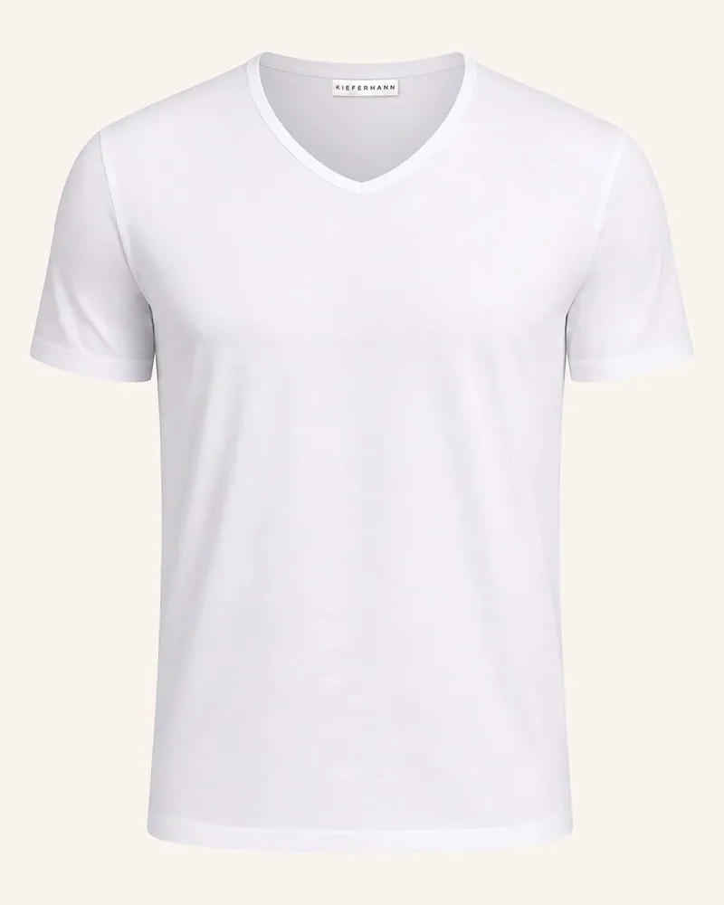KIEFERMANN T-Shirt Darius weiss Weiss