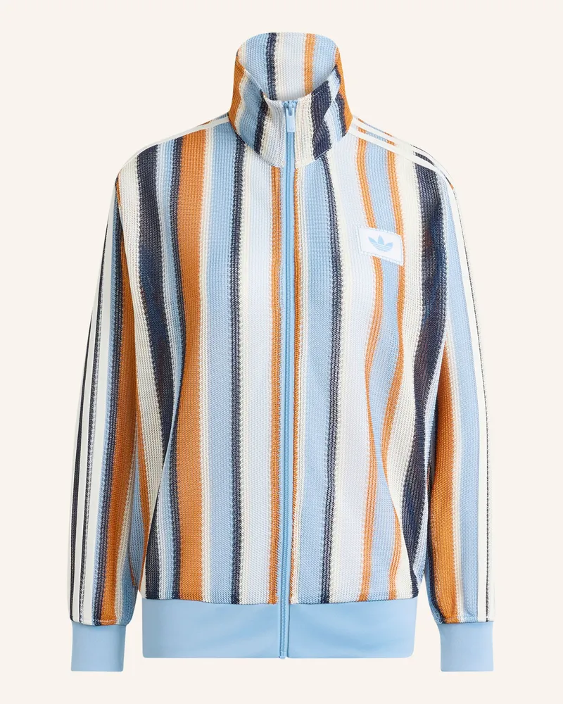adidas Strickjacke Summer Glow Knitted Firebird blau Blau