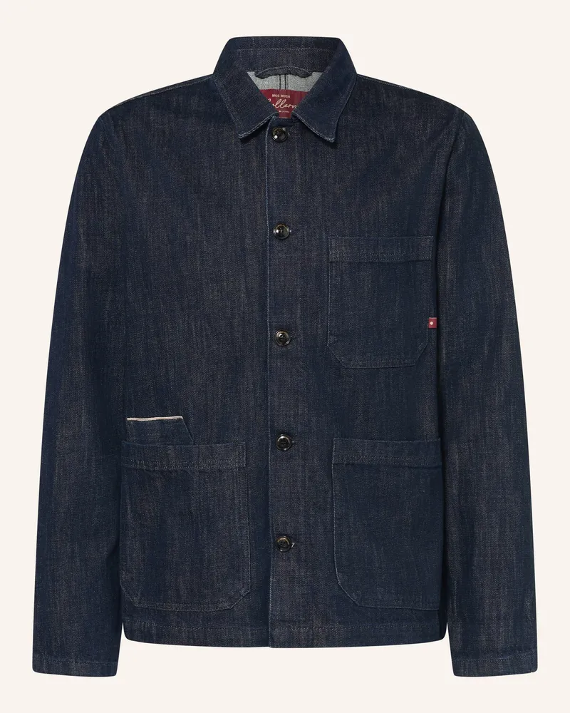 Mos Mosh Jeans-Overjacket Mmgmicca blau Dunkelblau