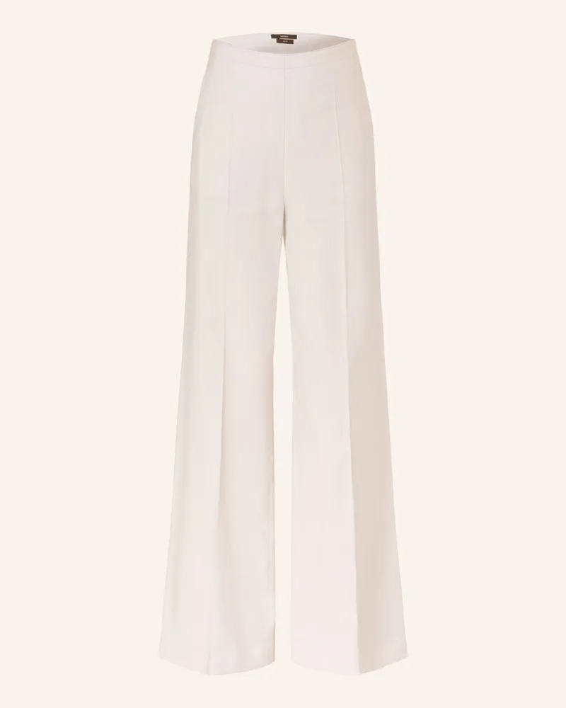 windsor. Marlenehose Mit Leinen grau Hellgrau