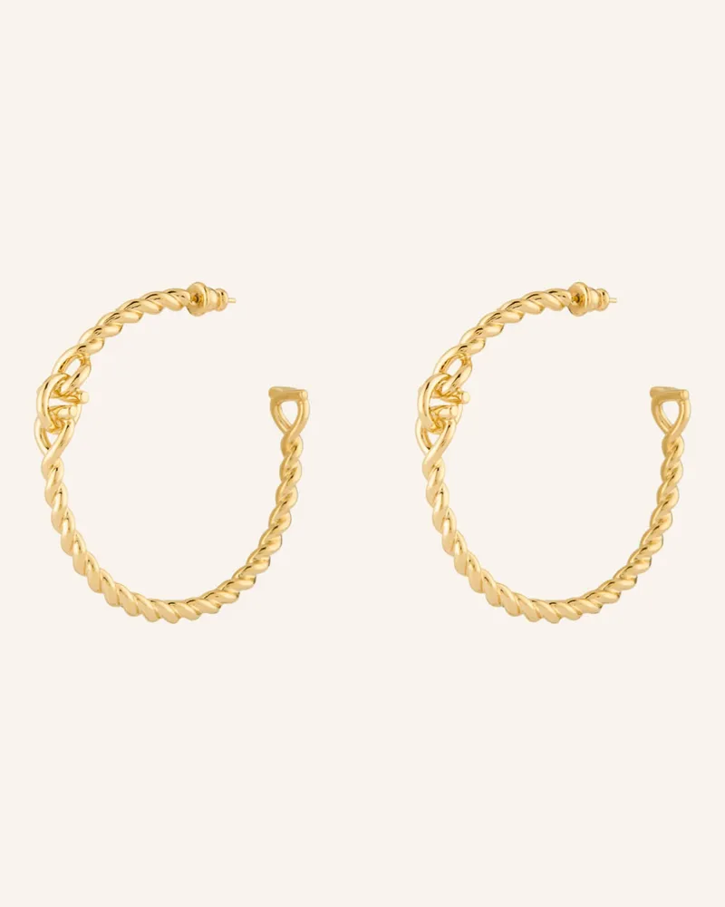 Ferragamo Creolen Torchon gold Gold