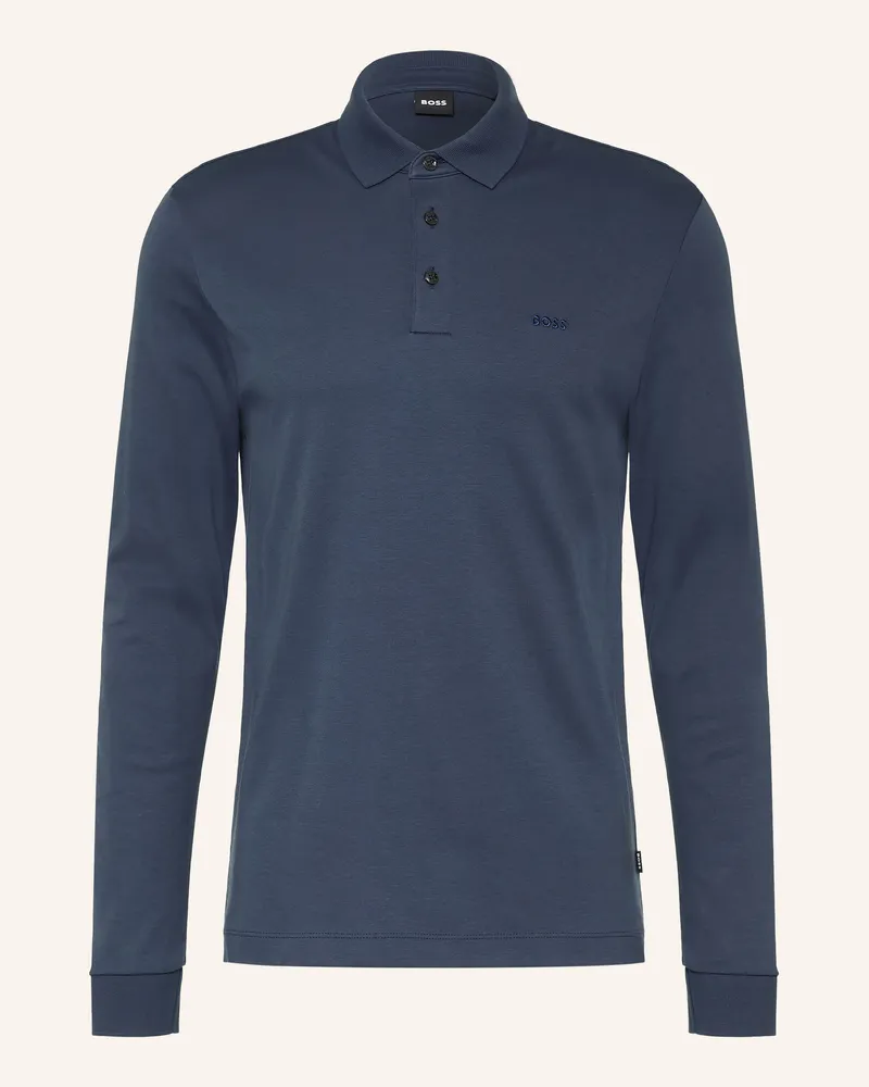 HUGO BOSS Jersey-Poloshirt Pado blau Blau