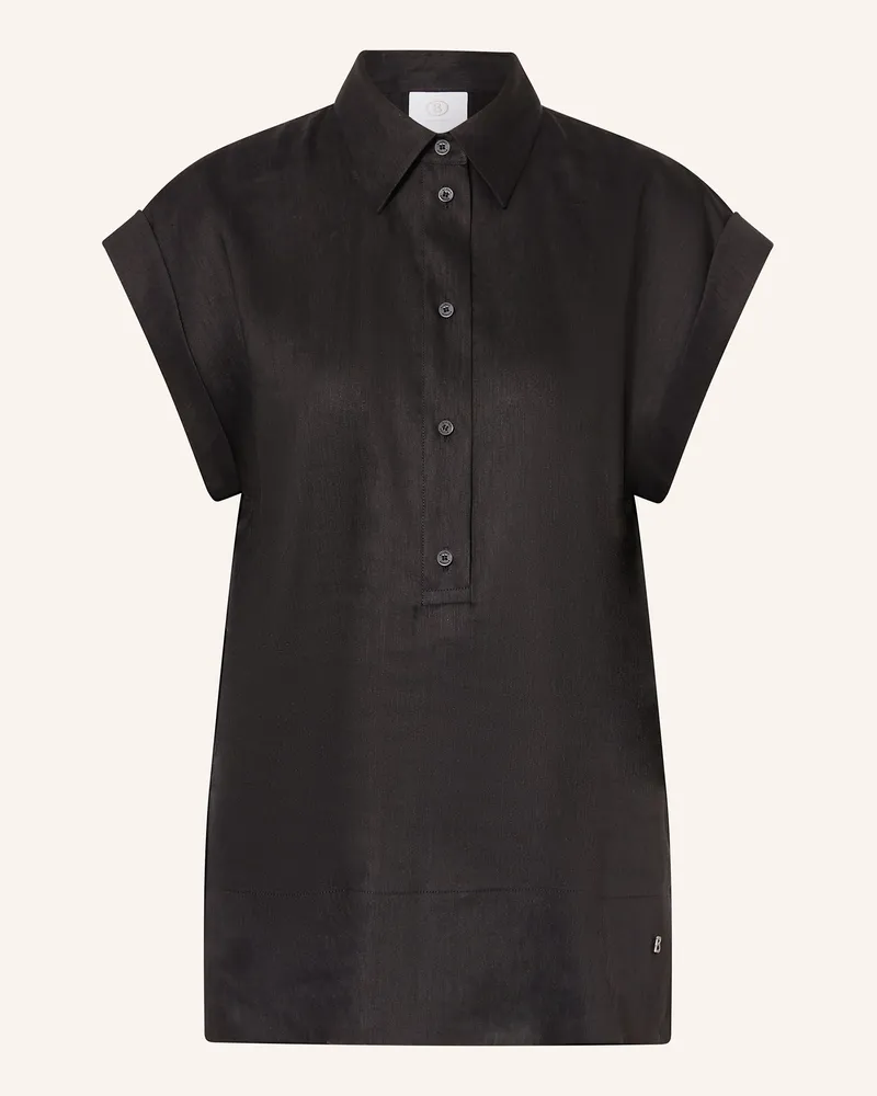 Bogner Blusenshirt ROSALIE mit Leinen Schwarz