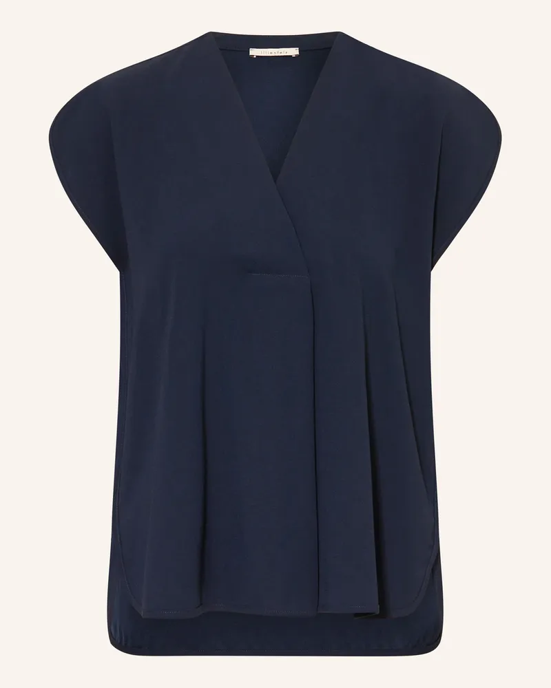 lilienfels Blusenshirt Dunkelblau