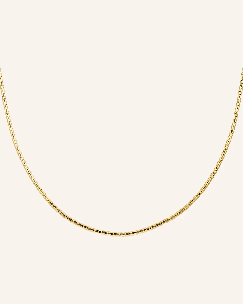 Copenhagen Halskette  aus  Edelstahl Gold