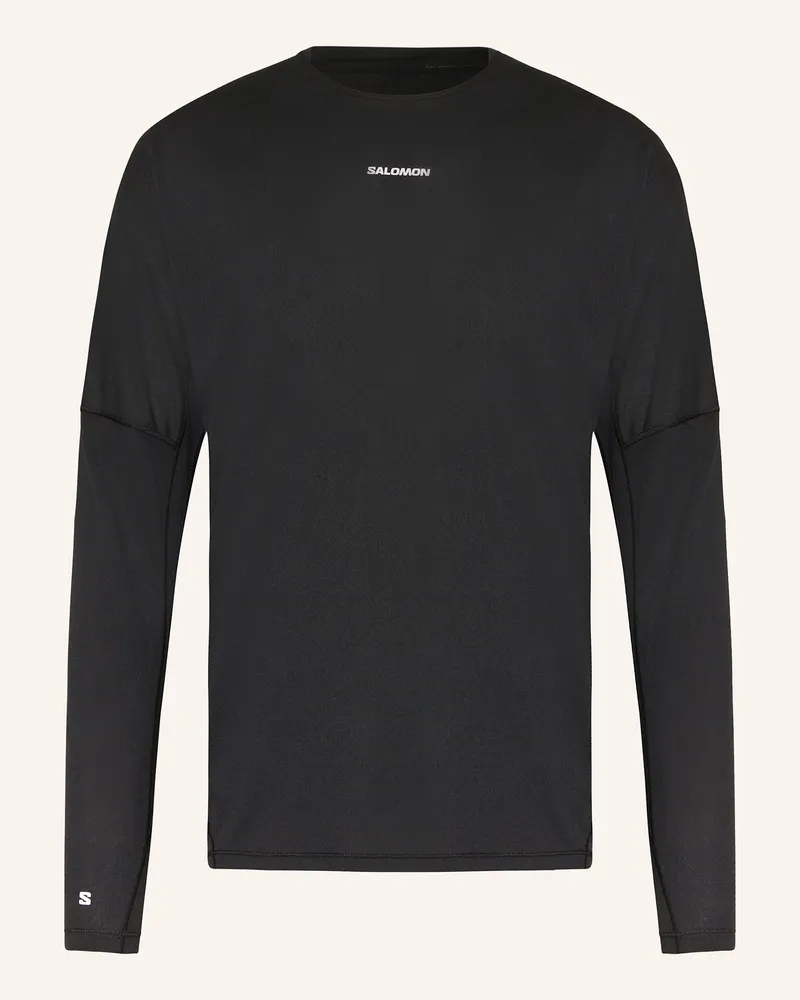 Salomon Laufshirt SENSE AERO Schwarz