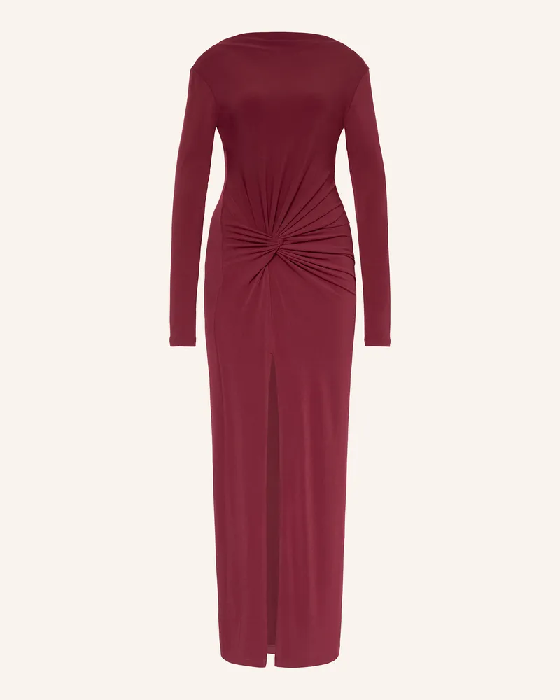 Patrizia Pepe Jerseykleid Dunkelrot