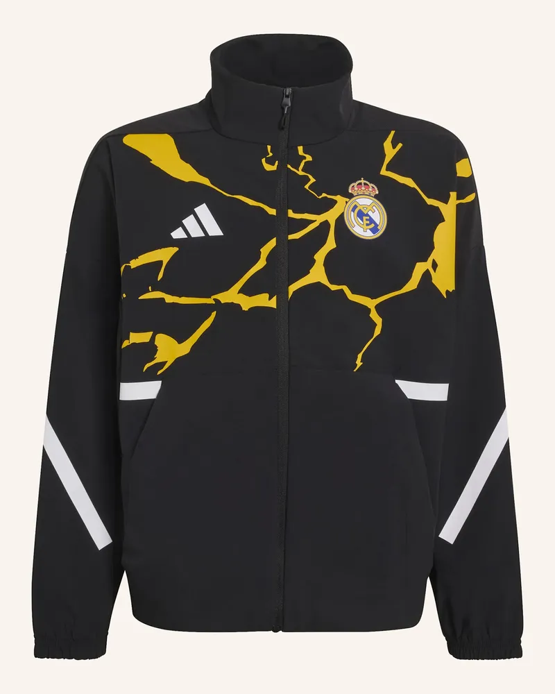 adidas ADIDAS REAL MADRID AVENGERS Z.N.E. ANTHEM JACKE FÜR KINDER Schwarz