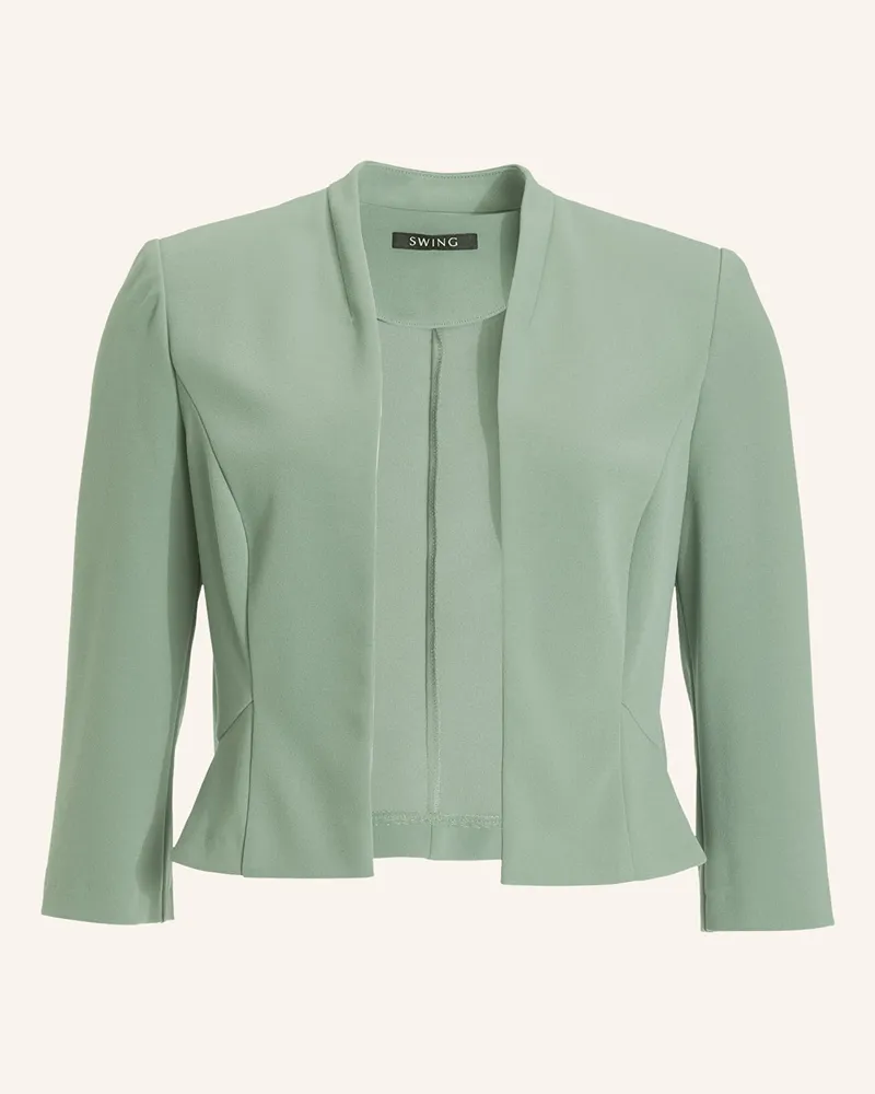 Swing Bolero Mit 3/4-Arm gruen Hellgrün