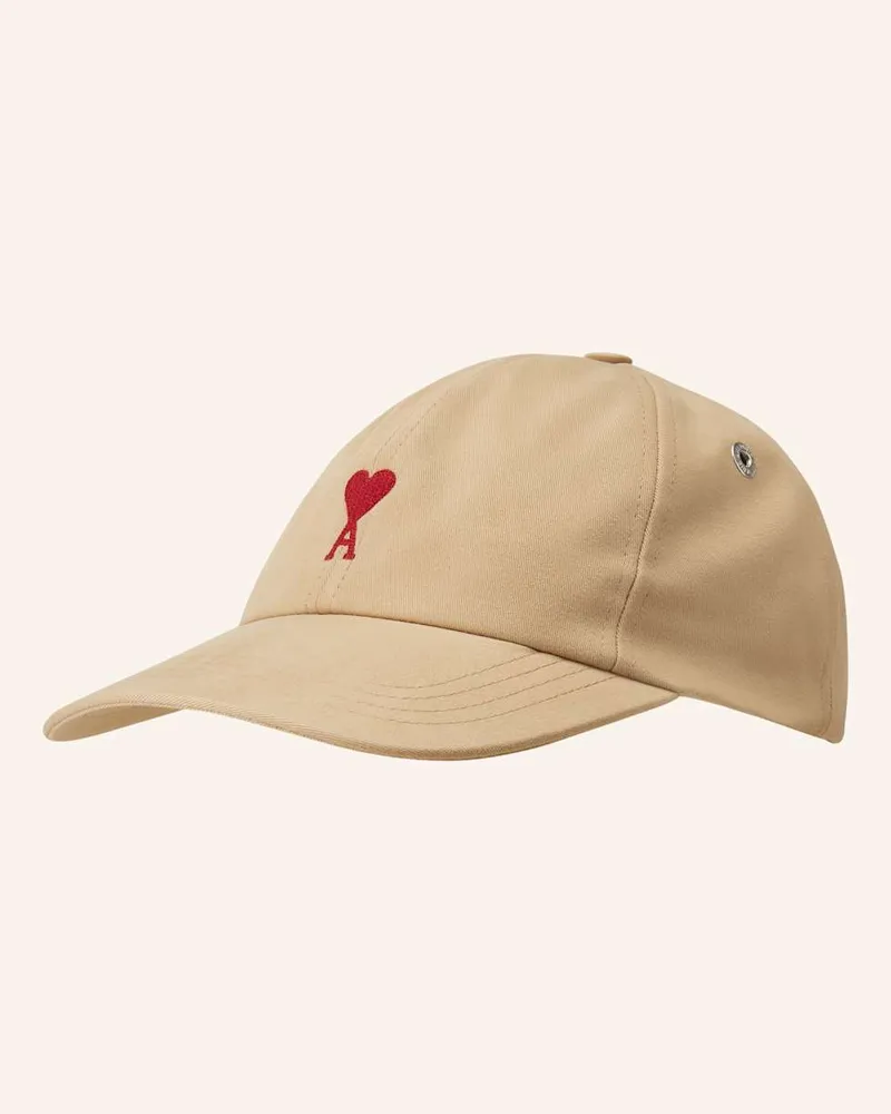 AMI Paris Cap Beige