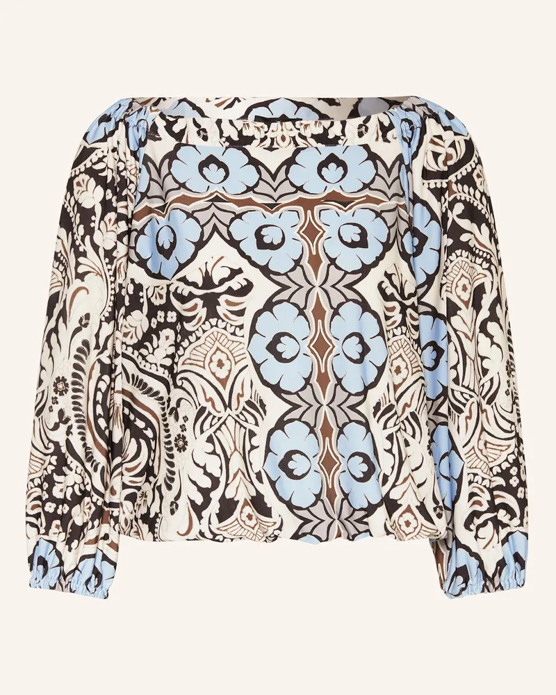 monari Blusenshirt mit 3/4-Arm Hellblau